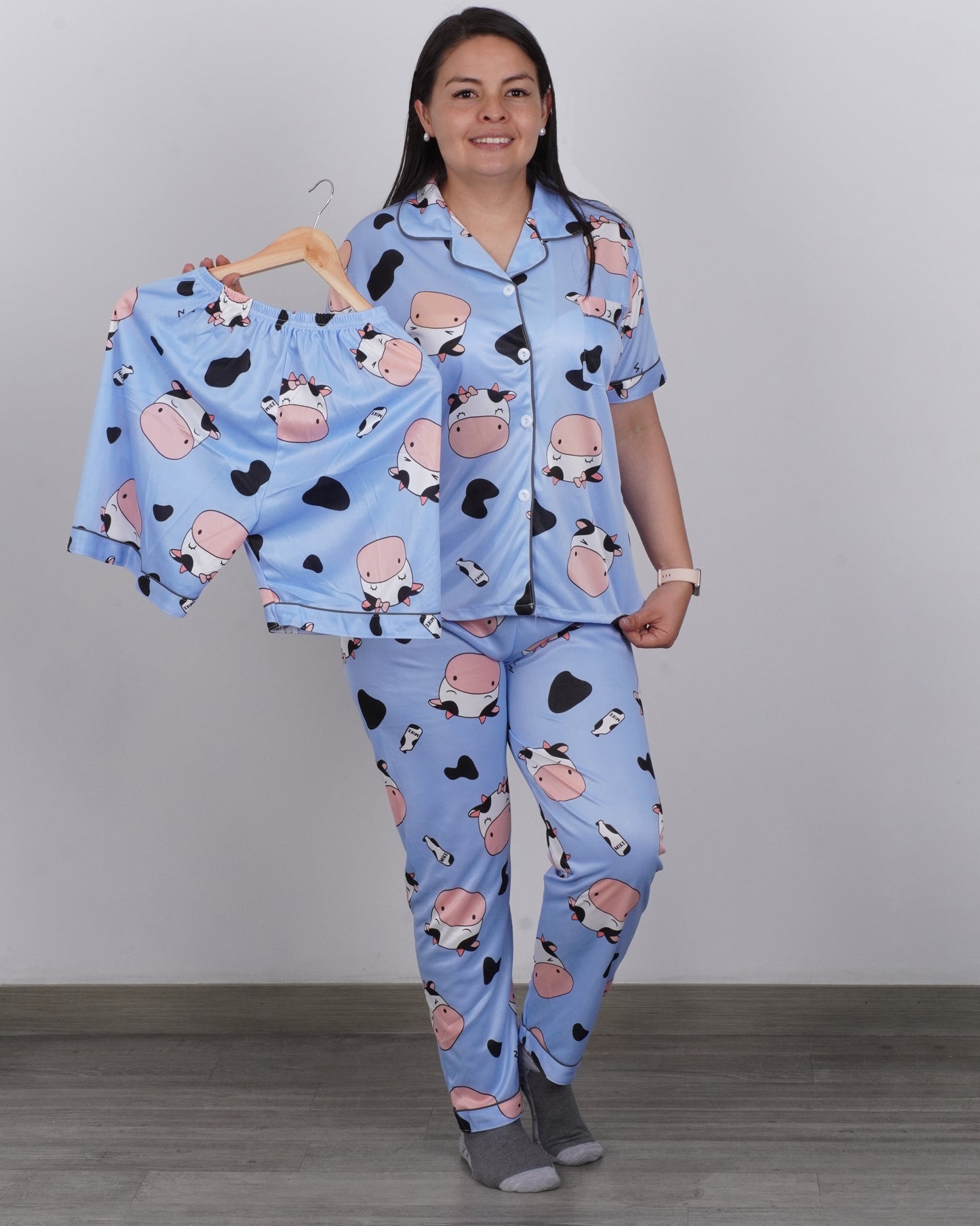 2 PIJAMAS TRES PIEZAS BOTONES POR $110.000 (TALLA UNICA S,M) + ENVIO GRATIS