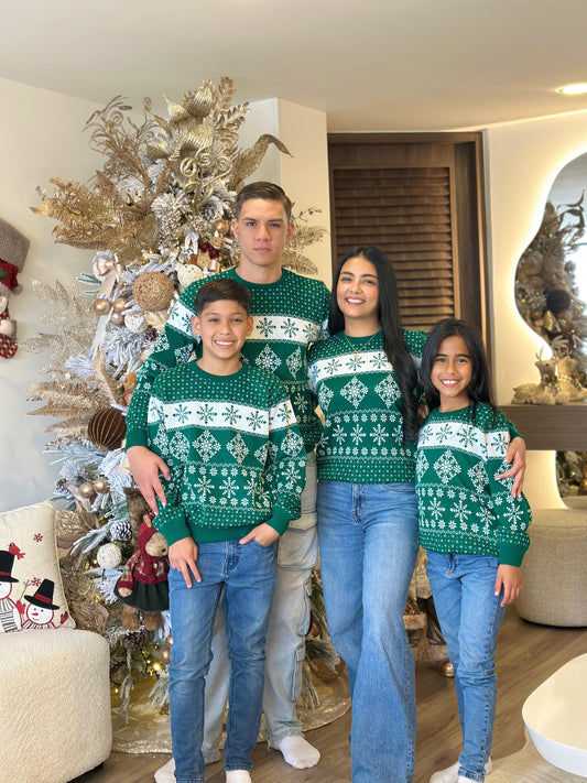 BUZO NAVIDEÑO VERDE