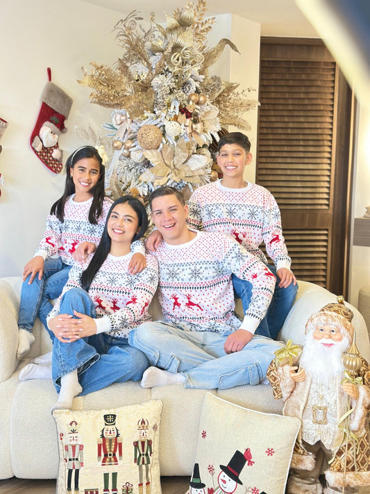 BUZO NAVIDEÑO BLANCO